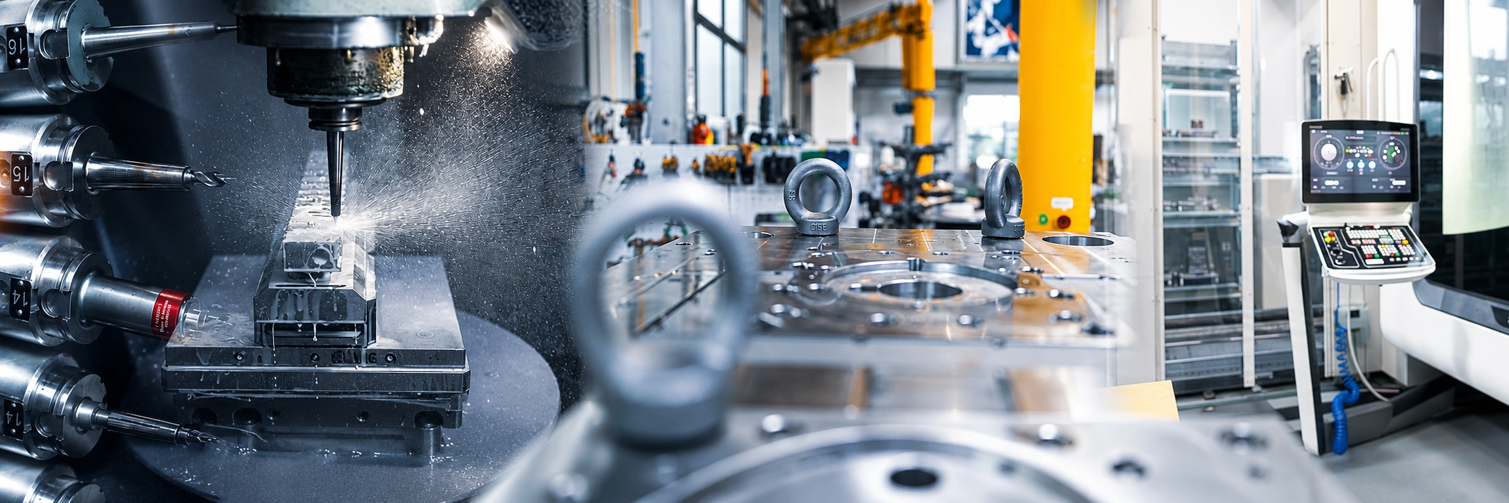 Precision manufacturing and CNC machining of titanium alloy components