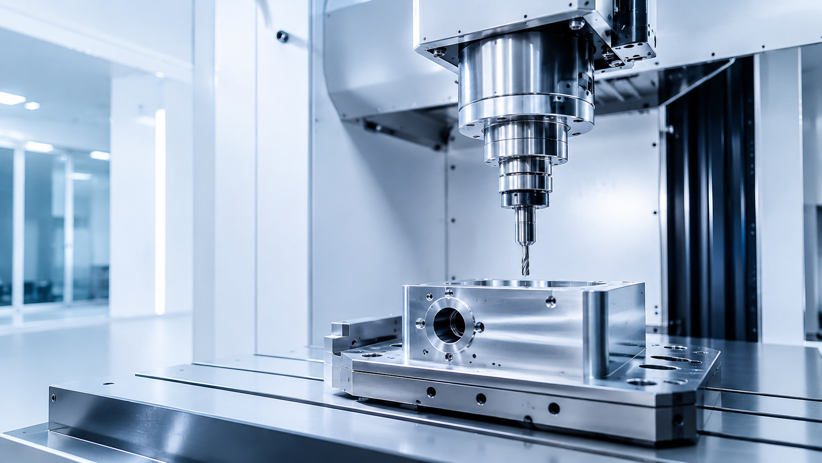 CNC machining precision metal components for global manufacturing supply chain